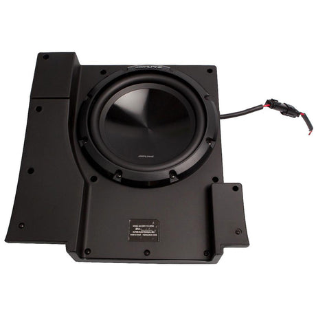 Alpine SBV-10-WRA Pre-Loaded 10" Subwoofer for 2007-2018 Jeep Wrangler JKU (SBV10WRA)