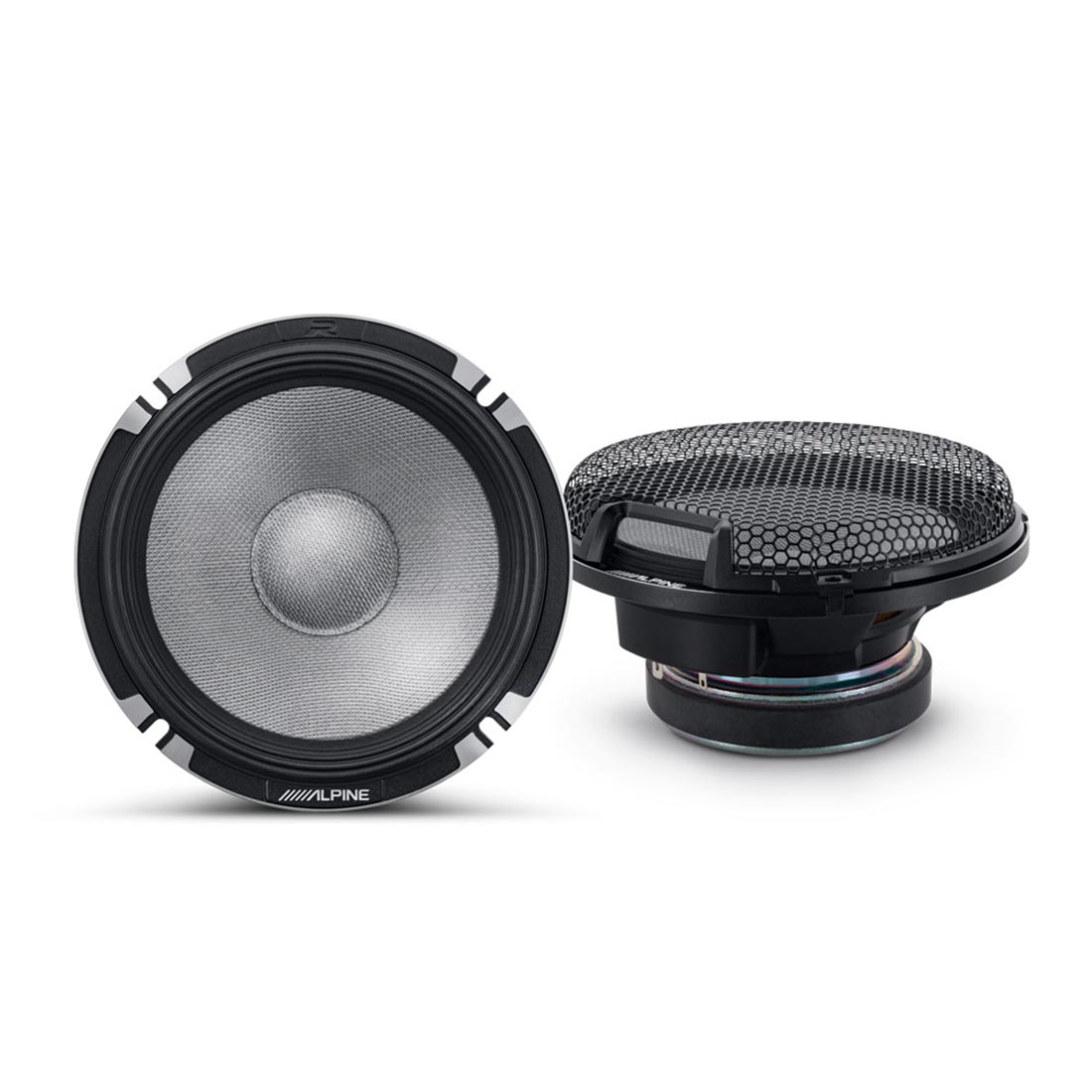 Alpine R2-S653 6.5" High-Resolution Pro 3-Way Speaker System (R2S653)