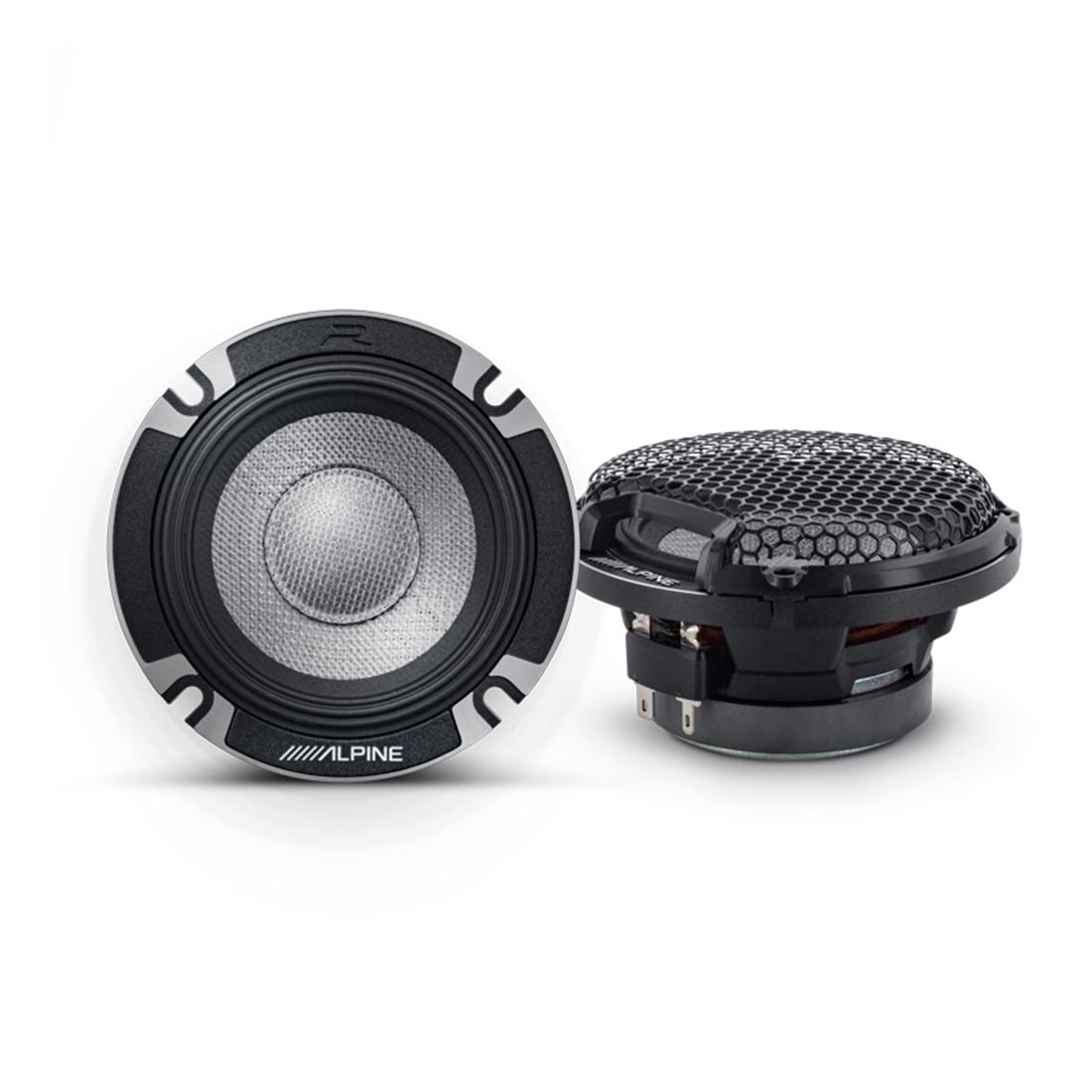 Alpine R2-S653 6.5" High-Resolution Pro 3-Way Speaker System (R2S653)