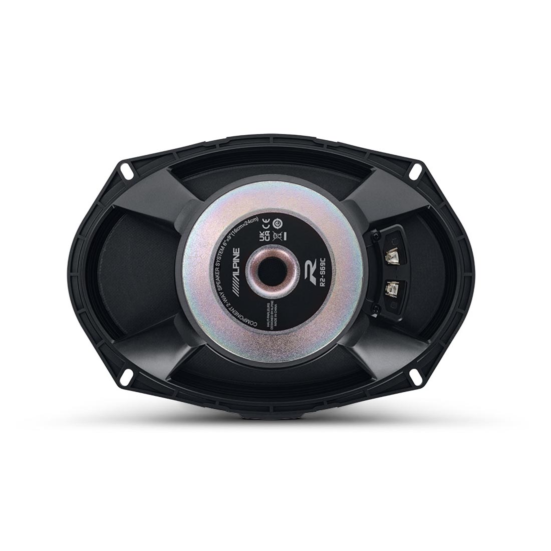 Alpine R2-S69C 6x9" High-Resolution 2-Way Component Speaker System (R2S69C)