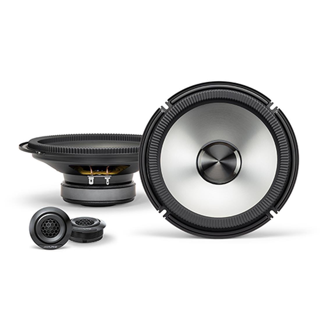 Alpine BRV-S80C BassRev 8" Coaxial 2-Way Component Speaker System (BRVS80C)