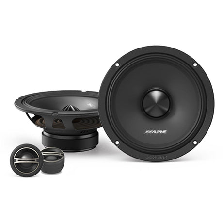 Alpine DM-65C-G 6.5" DM-Series 2-Way Component Speaker System