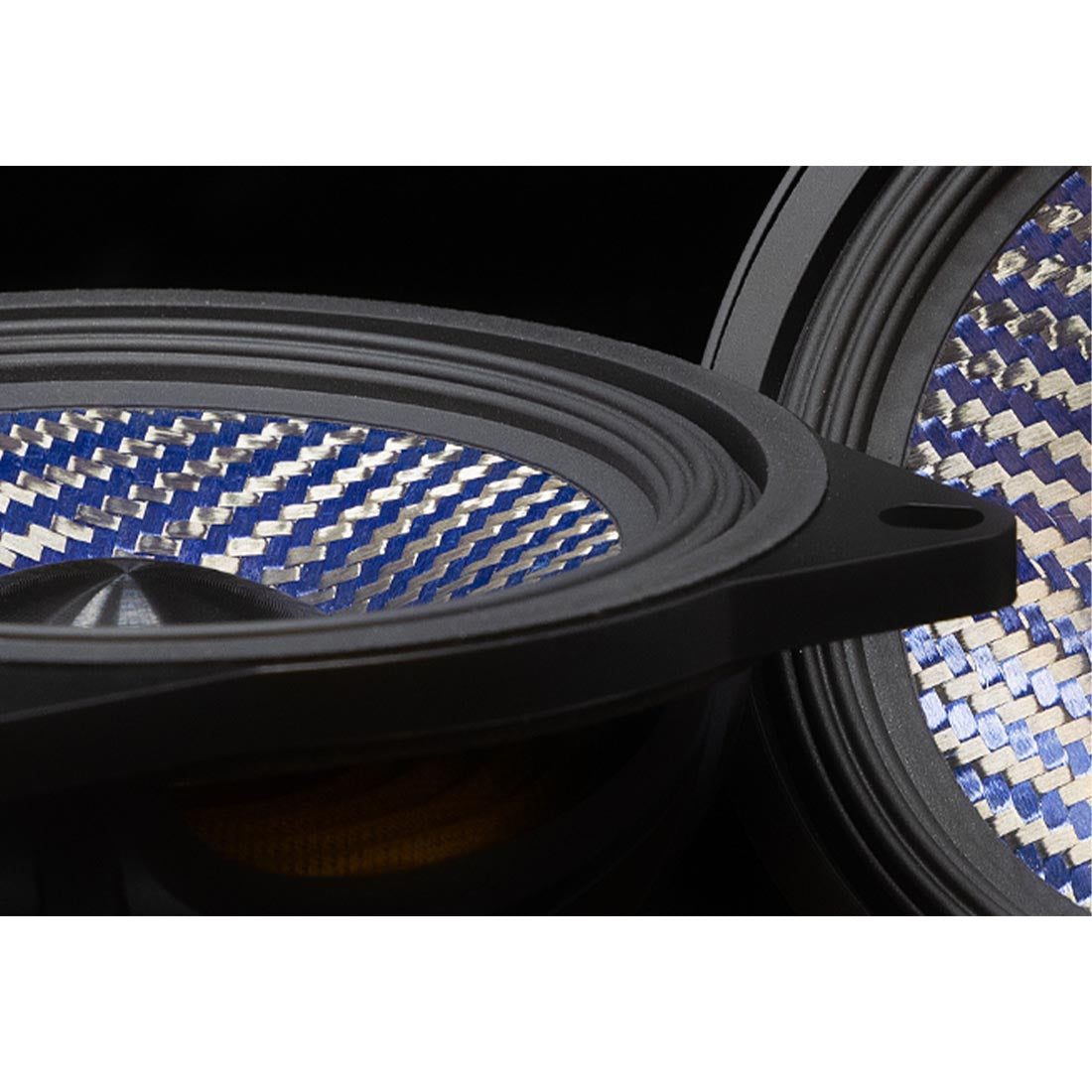 Alpine EV-40M-T 4" Midrange Front Dash Speaker Upgrade Kit - Fits Select Tesla Model 3 and Y