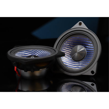 Alpine EV-40MR-T 4" Midrange Speakers for Rear Door, Deck, and Hatch Locations - Fits Select Tesla Model 3 and Model Y