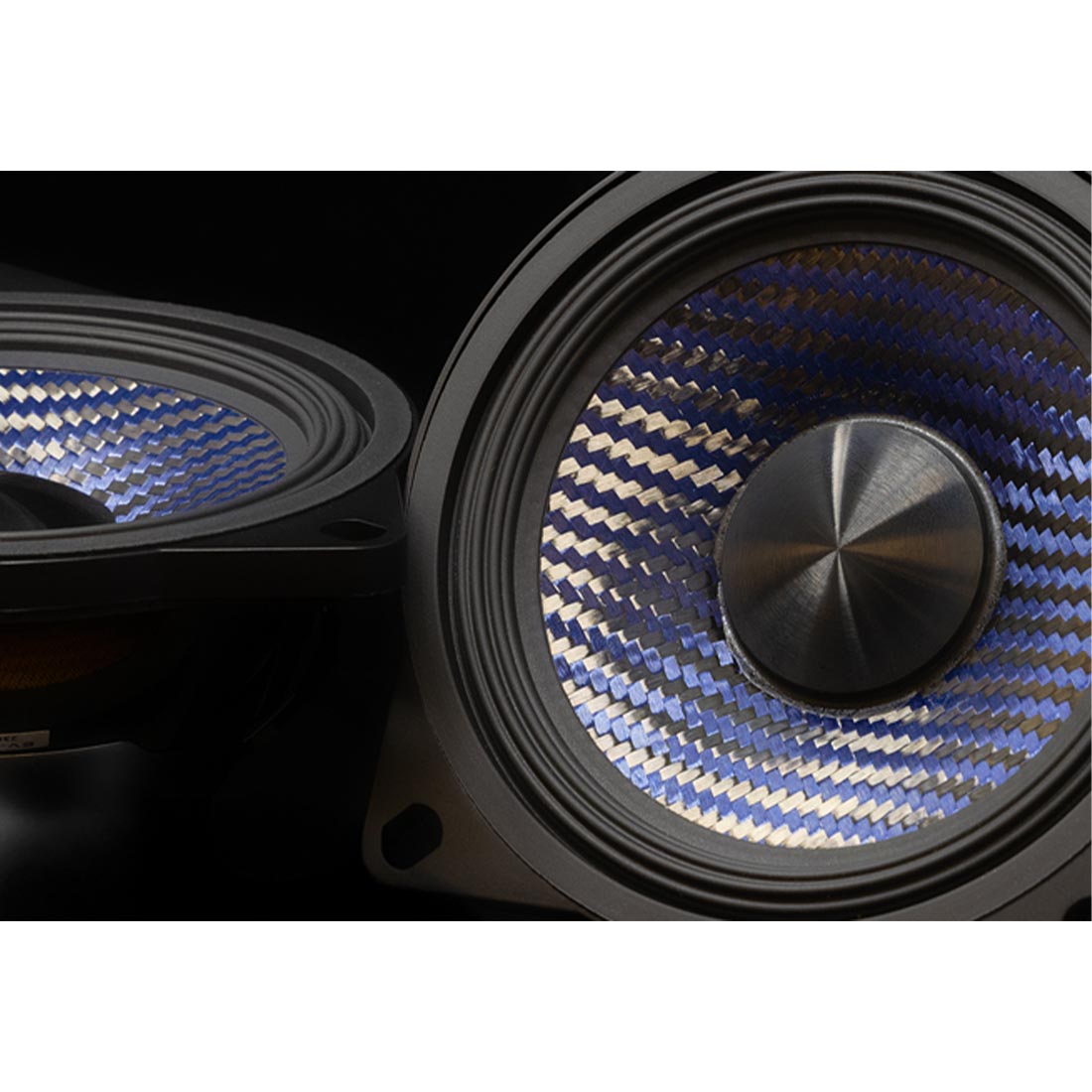 Alpine EV-40MR-T 4" Midrange Speakers for Rear Door, Deck, and Hatch Locations - Fits Select Tesla Model 3 and Model Y