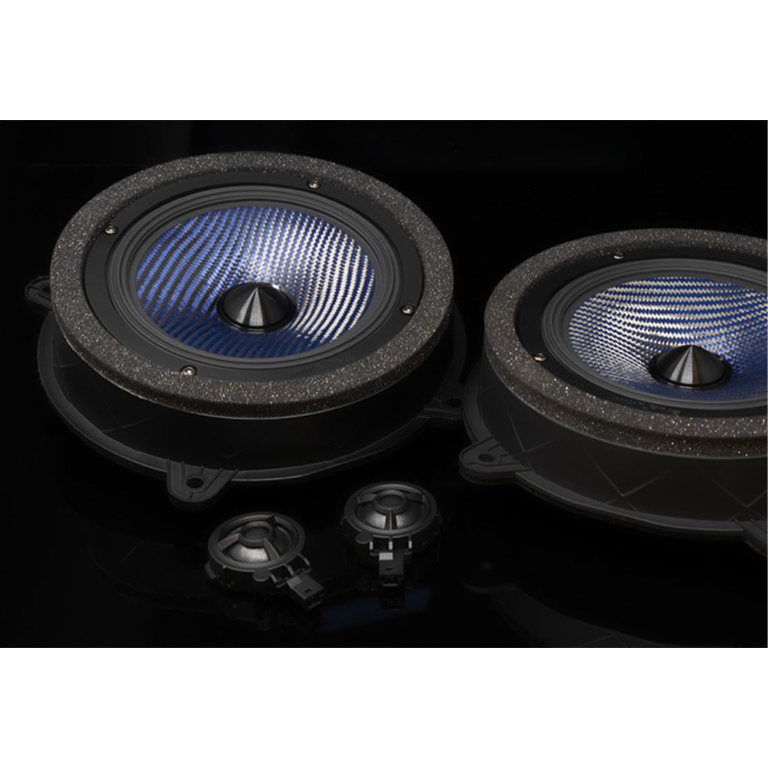 Alpine EV-65CF-T 6.5" Front Door Component Speaker System - Fits Select Tesla Model 3 and Model Y