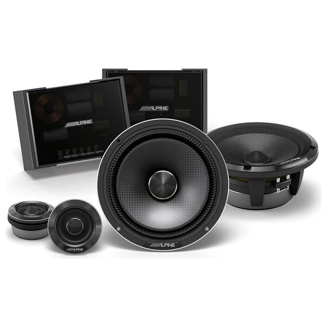 Alpine HDZ-65C 6.5" Status High-Res 2-Way Component Speaker System