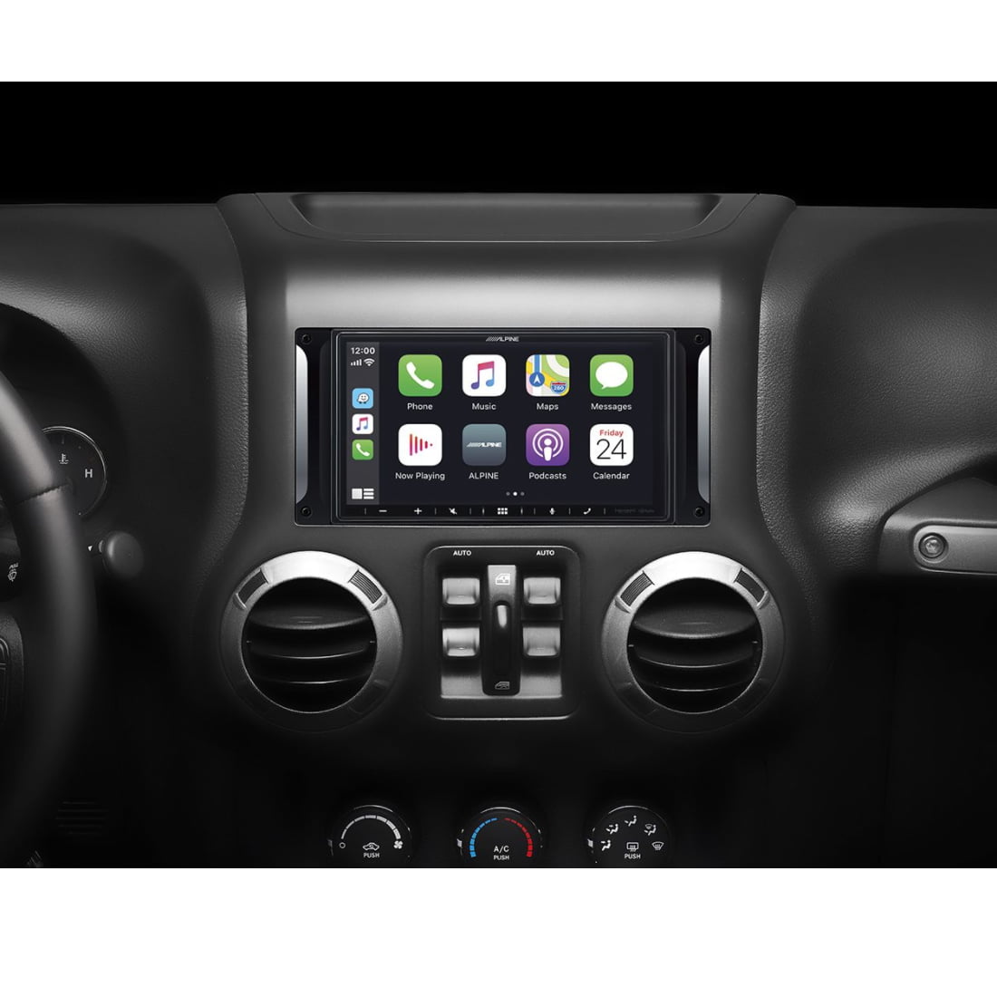 Alpine I407-WRA-JL 7″ Jeep Restyle System