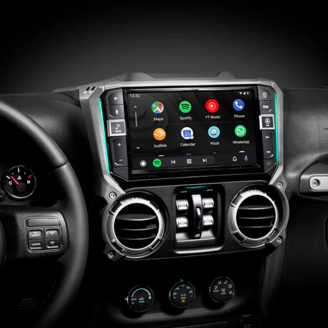 Alpine I509-WRA-JK Restyle 9″ Digital Multimedia Receiver for select 2011 -18 Jeep Wrangler JK Models