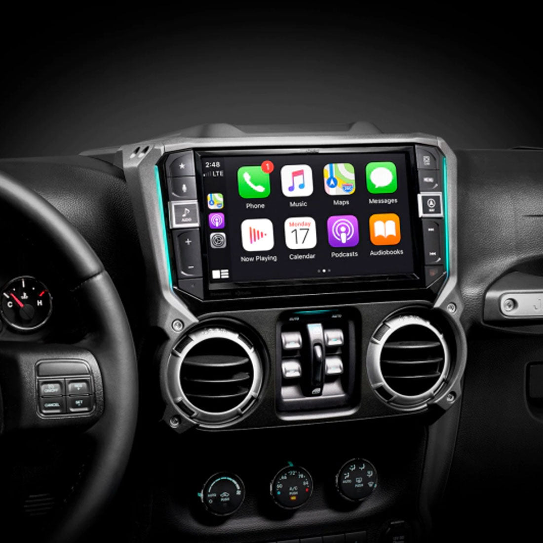 Alpine I509-WRA-JK Restyle 9″ Digital Multimedia Receiver for select 2011 -18 Jeep Wrangler JK Models