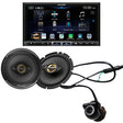 Alpine ILX-507 Digital Multimedia Receiver | Pioneer TS-A1681F Car Speakers | EchoMaster RVC 5721 Backup Camera - Bundle