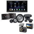 Alpine ILX-507 Multimedia Receiver | Alpine R2-S653 Speaker System | Kenwood DRV-A510W Dash Cam - Bundle