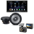 Alpine ILX-507 Multimedia Receiver | Alpine R2-S65 6.5" Speaker Set | Kenwood DRV-A510W Dash Cam - Bundle