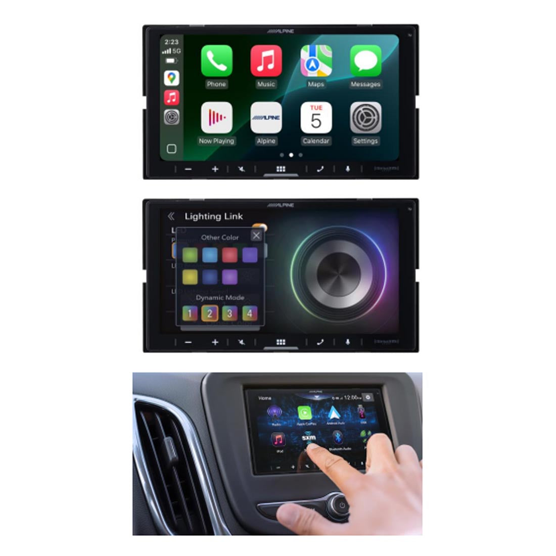 Alpine iLX-W670-M Double-DIN 6.75" Shallow Digital Multimedia Receiver with Maestro Compatibility (ILXW670M)