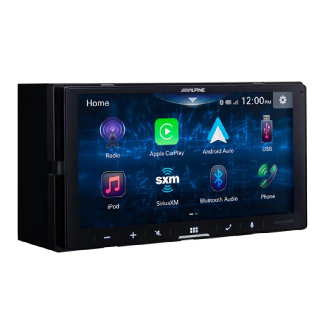 Alpine iLX-W670-M Double-DIN 6.75" Shallow Digital Multimedia Receiver with Maestro Compatibility (ILXW670M)