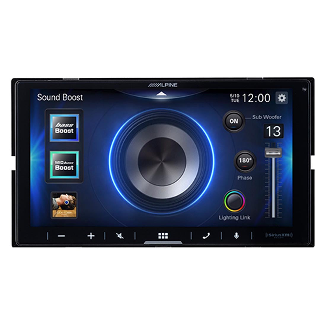 Alpine iLX-W770-M Double-DIN 6.75" Shallow Digital Multimedia Receiver with Maestro Compatibility (ILXW770M)