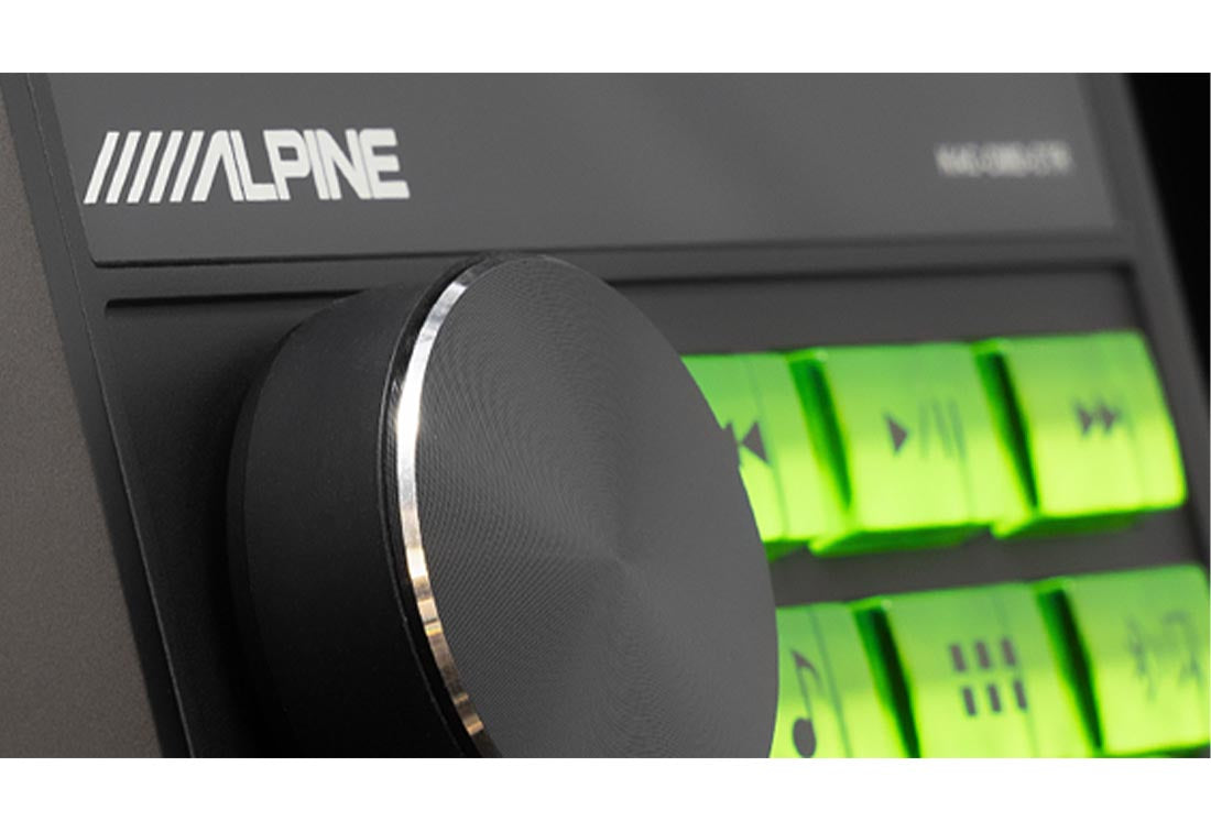 Alpine KAC-CMD-CTR All-Weather Digital Media Receiver for ATVs and UTVs