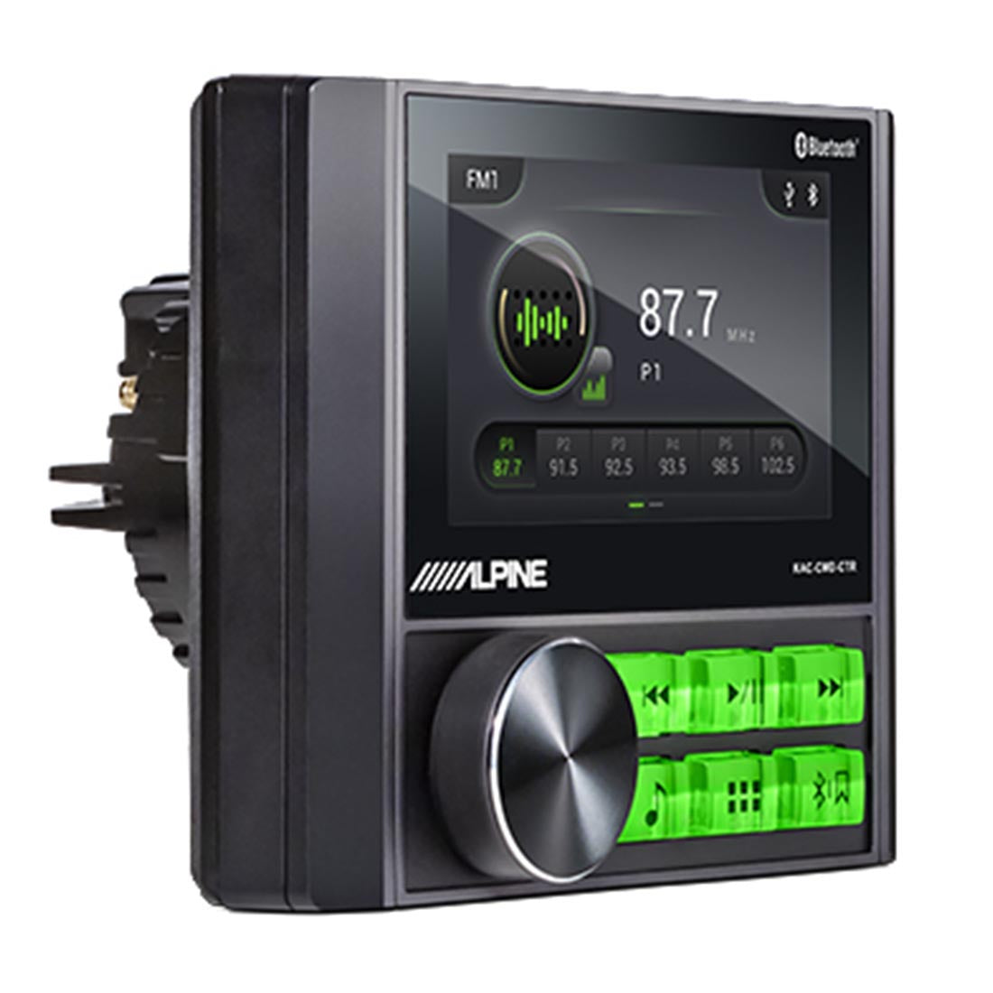 Alpine KAC-CMD-CTR All-Weather Digital Media Receiver for ATVs and UTVs