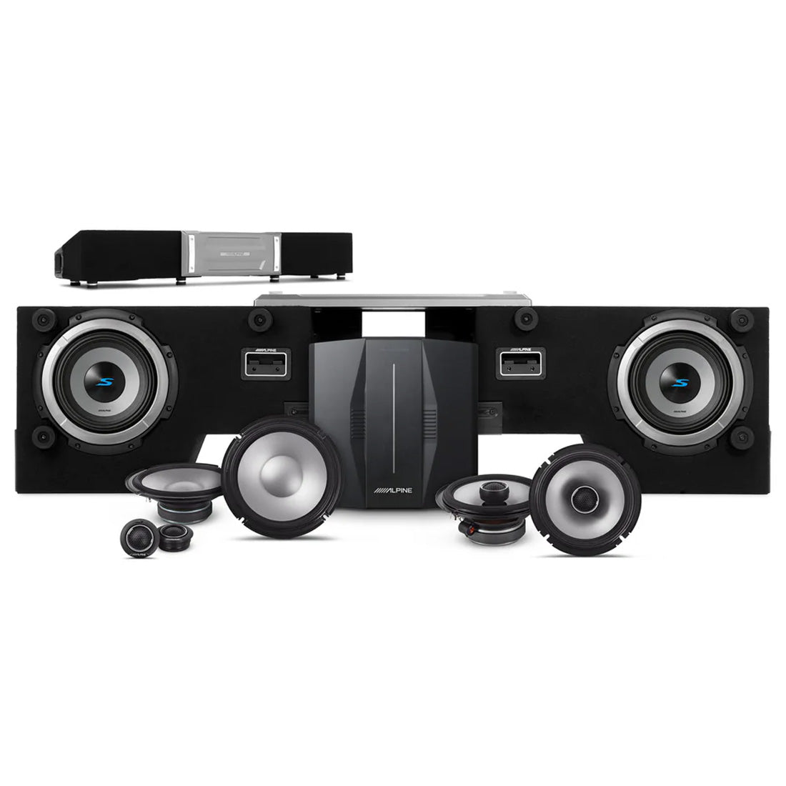 Alpine PSS-23FORD-F150 8-Speaker Premium Sound System Upgrade for 2018-25 Ford F-150 Crew Cab