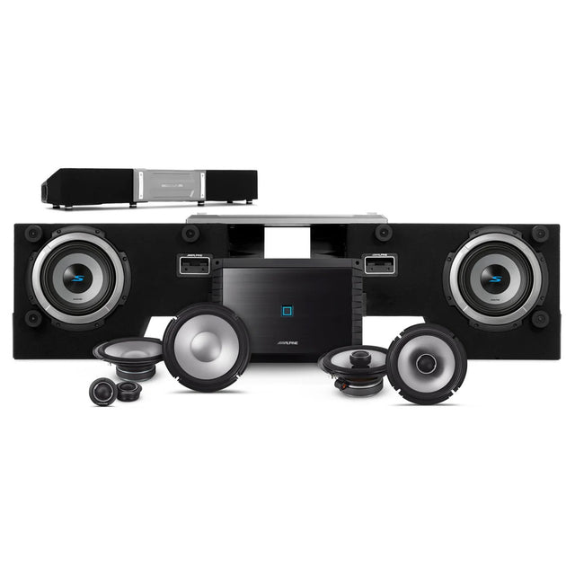 Alpine PSS-23FORD-F150BO 8-Speaker Premium Sound System Upgrade for Select 2018-25 Ford F-150 Crew Cab