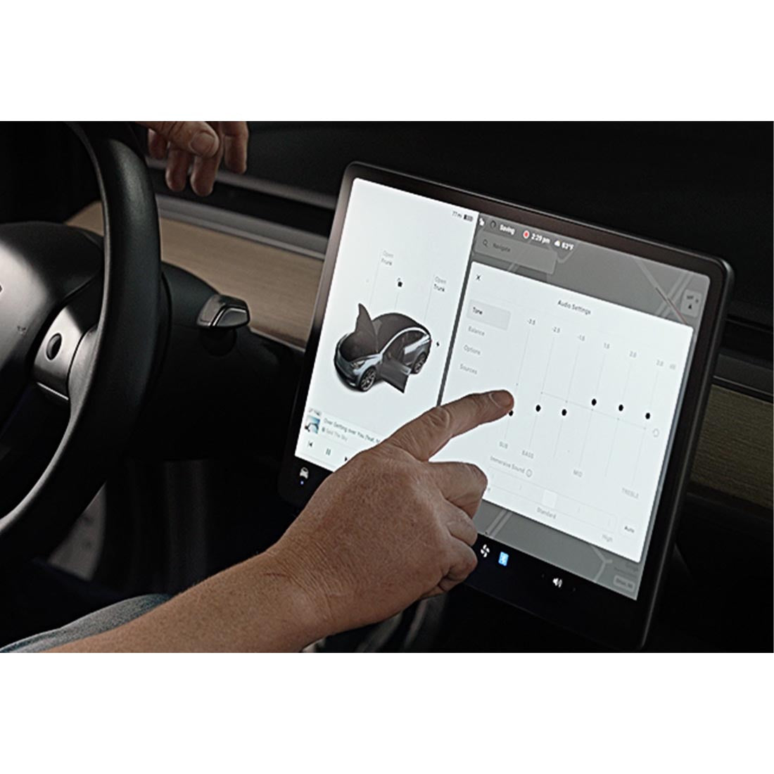 Alpine PSS-TSUB-T3B 10" Subwoofer and Amplifier Upgrade Kit for 2017-2025 Tesla Model 3 Vehicles