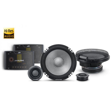 Alpine R2-S652 6.5" High-Resolution Pro 2-Way Speaker Set