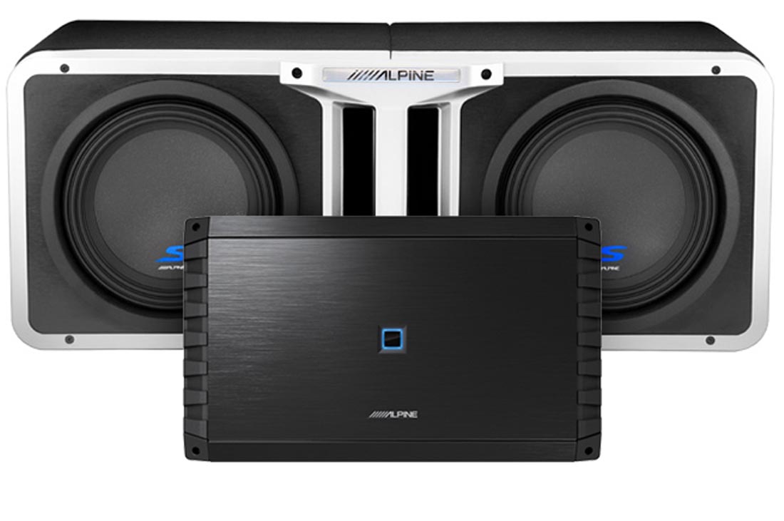 Alpine S2-A120M S-Series 1200W Mono Amplifier
