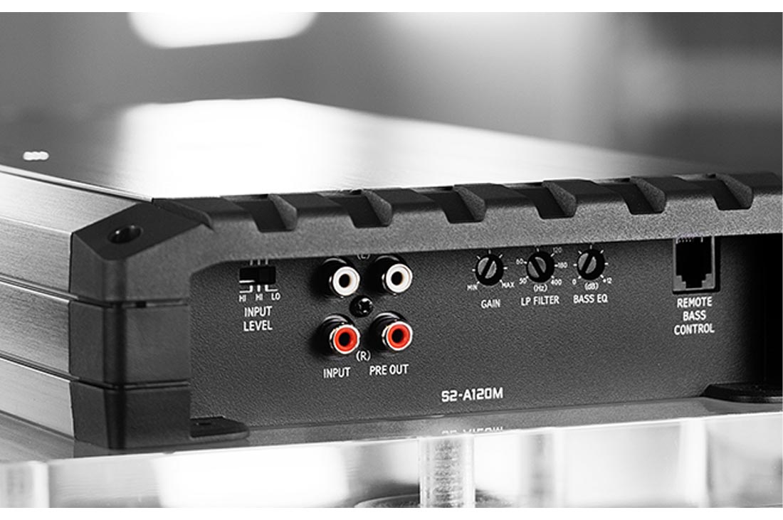 Alpine S2-A120M S-Series 1200W Mono Amplifier