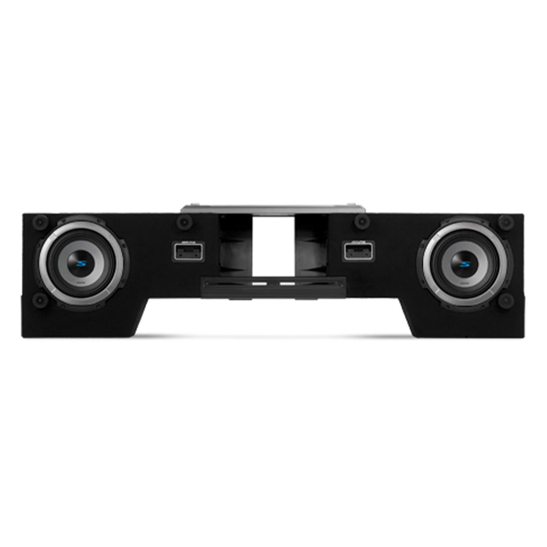 Alpine S2-DB8V-TRK Halo Series 8" Ported Dual Subwoofer Enclosure