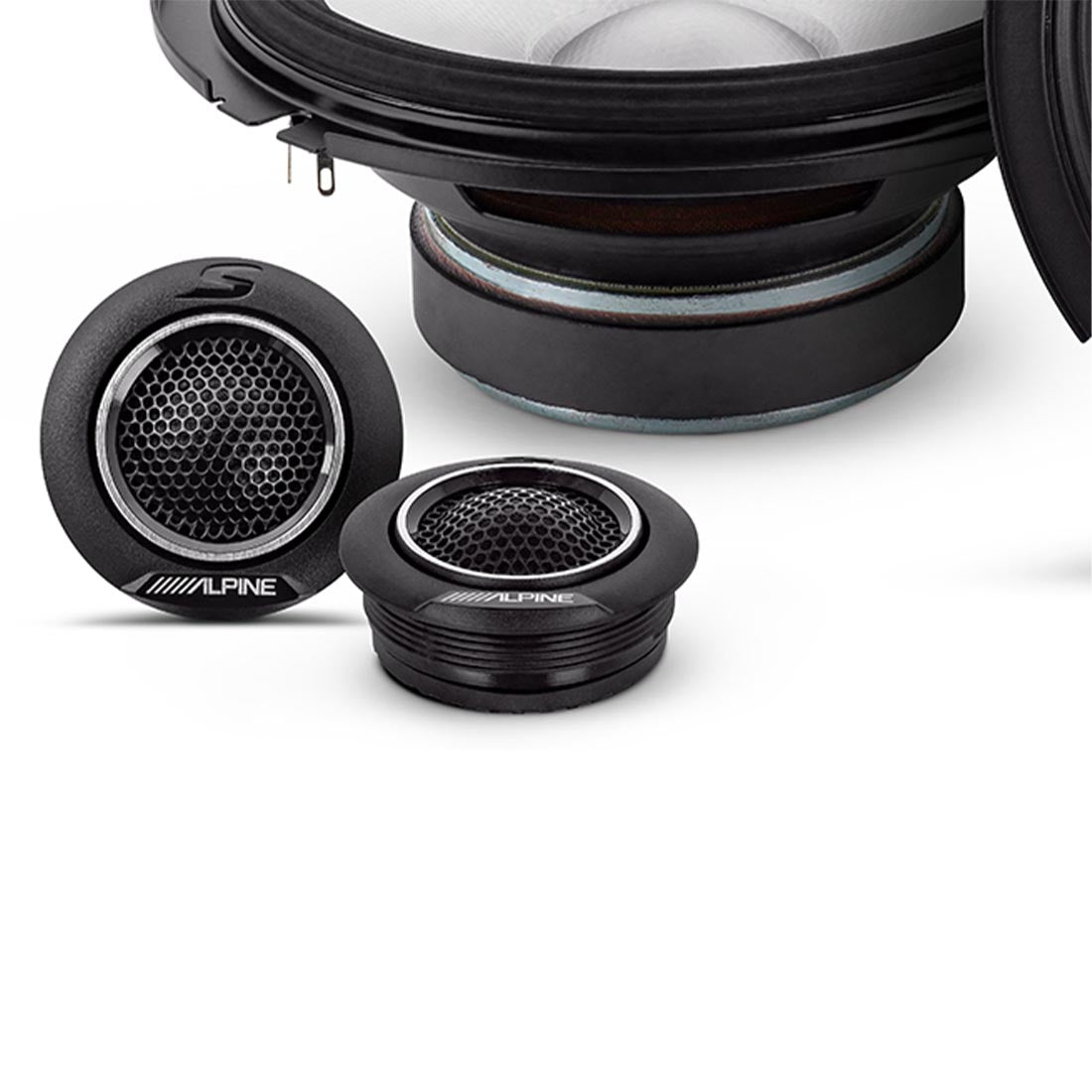 Alpine S2-S10TW S-Series 1” Component Tweeters