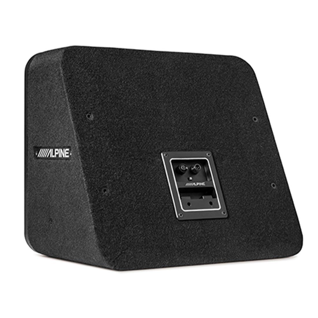 Alpine S2-SB10 10" PrismaLink S-Series Preloaded Subwoofer Wedge Enclosure