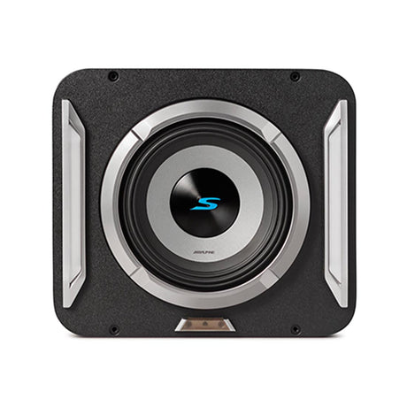 Alpine S2-SB8 8" PrismaLink S-Series Preloaded Subwoofer Wedge Enclosure (S2SB8)