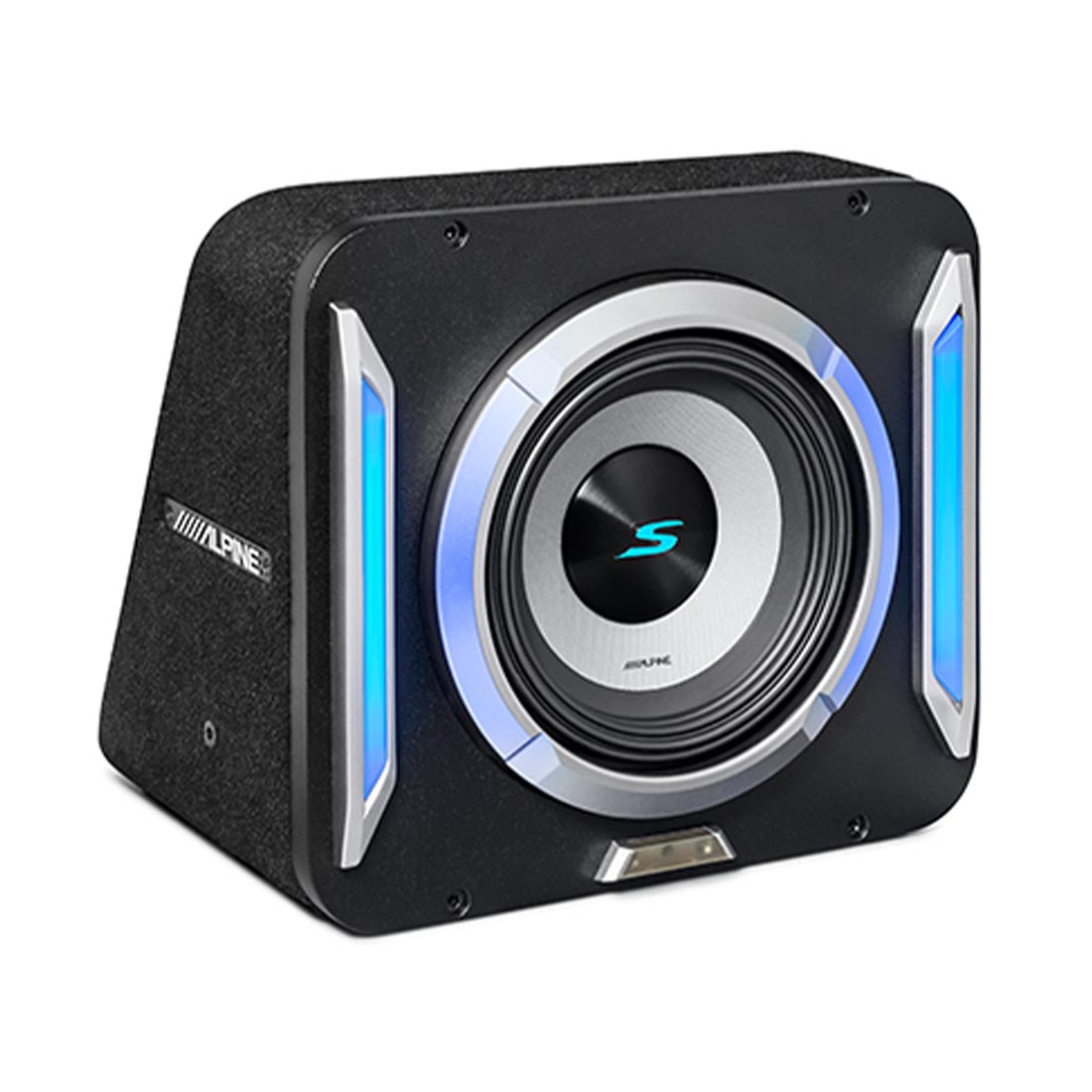 Alpine S2-SB8 8" PrismaLink S-Series Preloaded Subwoofer Wedge Enclosure (S2SB8)