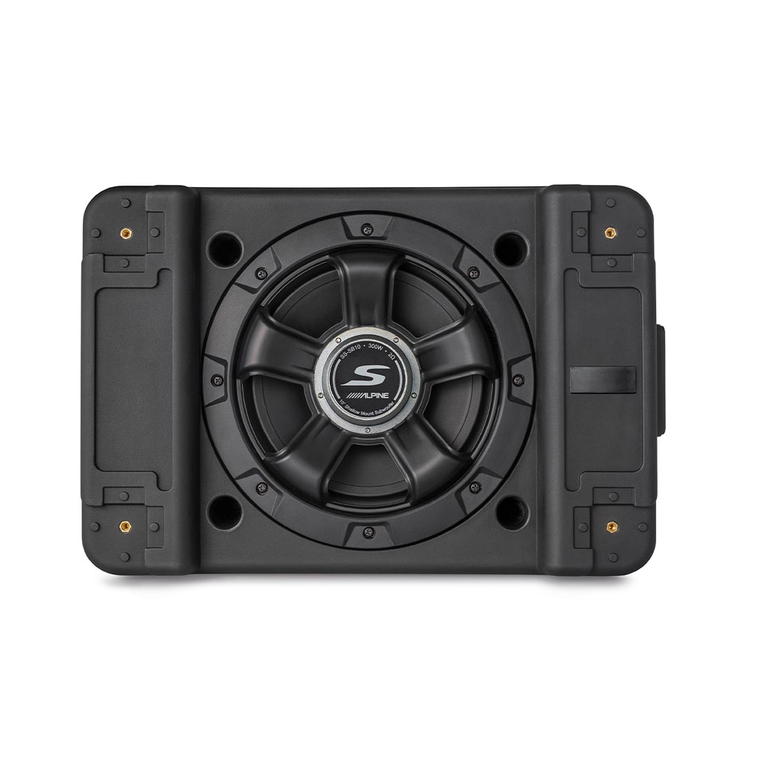 Alpine SS-SB10 Single 10" Halo S-Series Shallow Pre-Loaded Subwoofer Enclosure