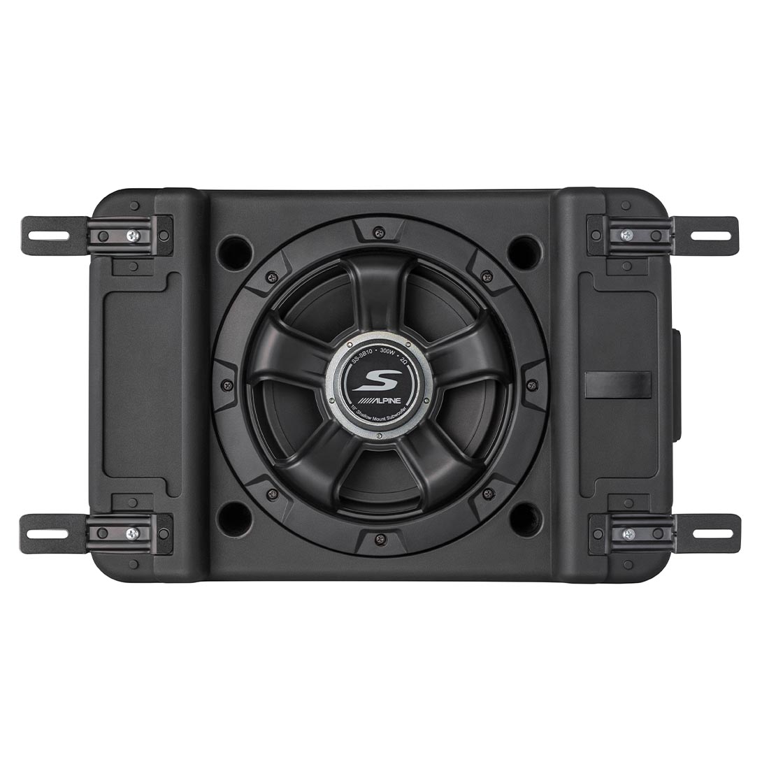 Alpine SS-SB10 Single 10" Halo S-Series Shallow Pre-Loaded Subwoofer Enclosure