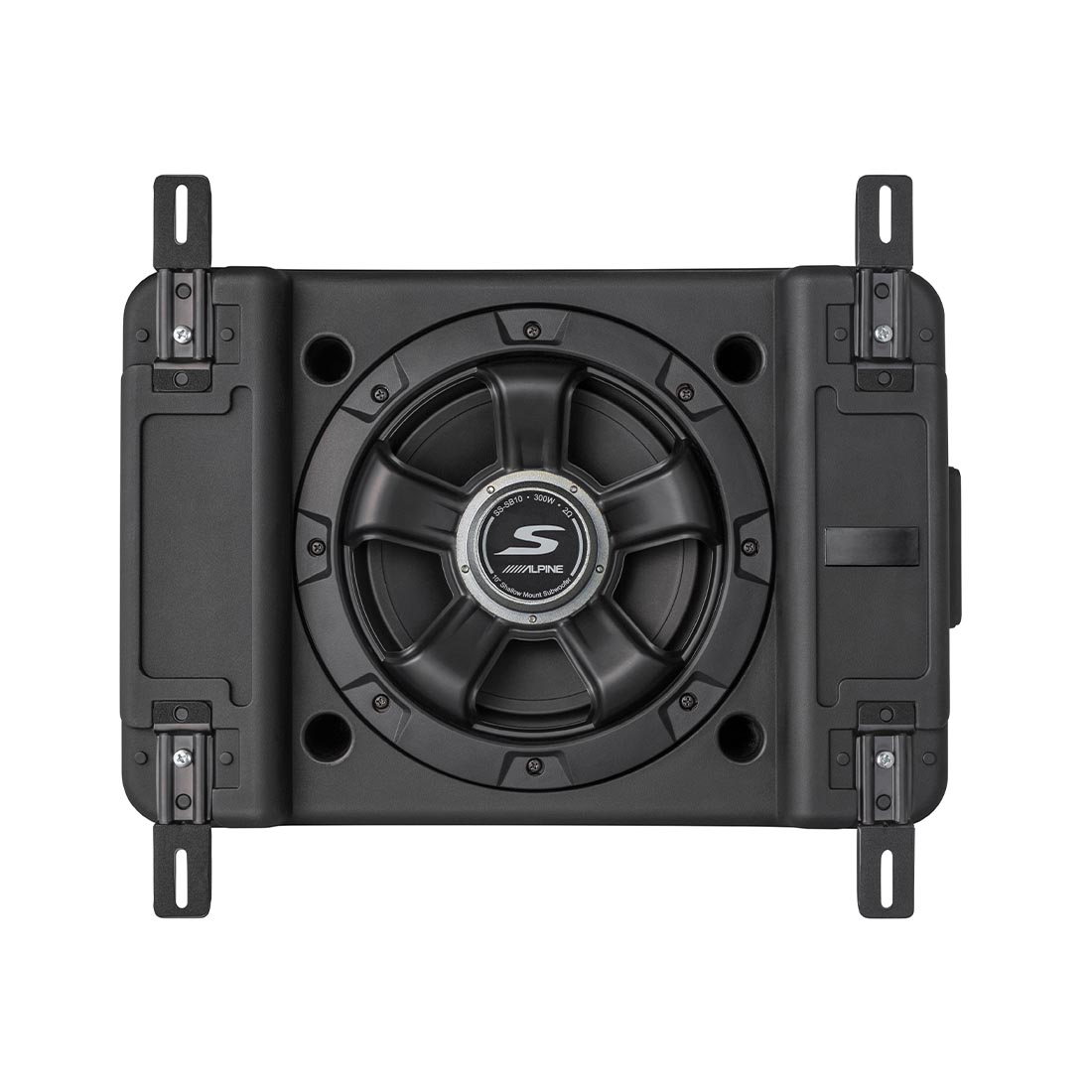 Alpine SS-SB10 Single 10" Halo S-Series Shallow Pre-Loaded Subwoofer Enclosure