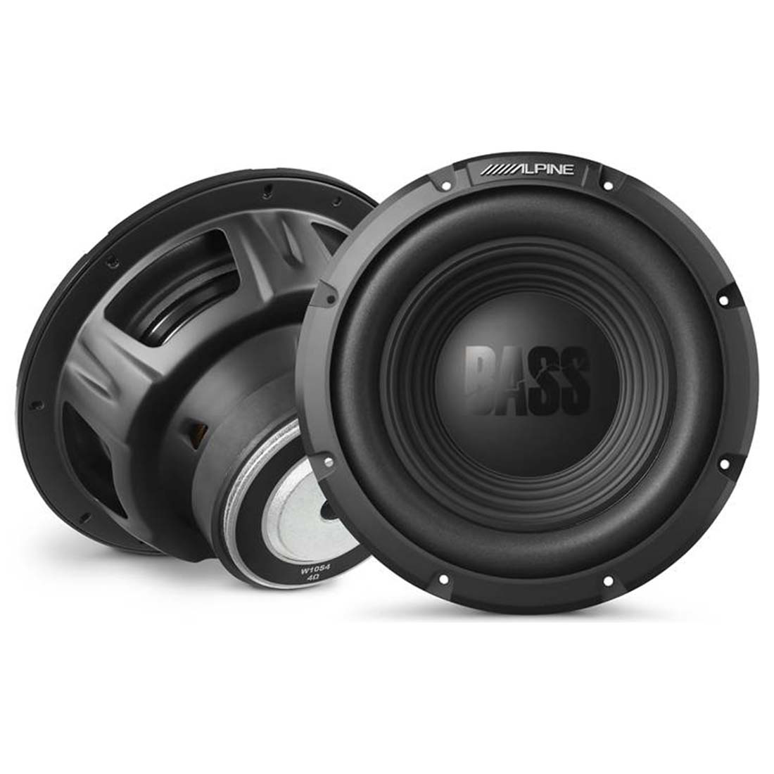 Alpine W10S4 10" 4-ohm Car Subwoofer