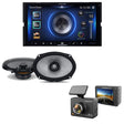 Alpine iLX-W670 Digital Multimedia Receiver | Alpine R2-S69 Car Speakers | Kenwood DRV-A510W HD Dash Cam - Bundle