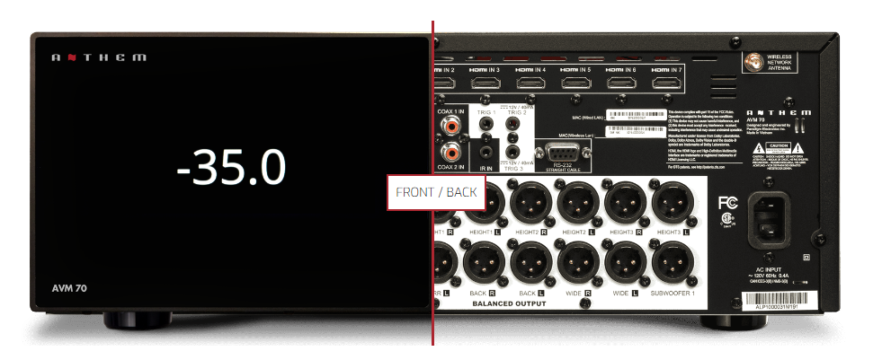Anthem AVM 70 8K AV Pre-Amplifier / Processor