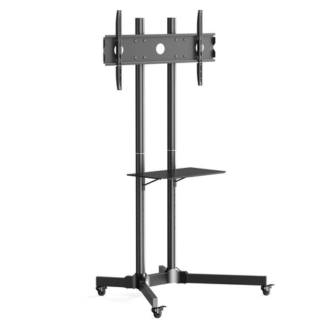 ErgoAV BETCL1-01B Cart for TVs 40" to 75" with Height Adjust
