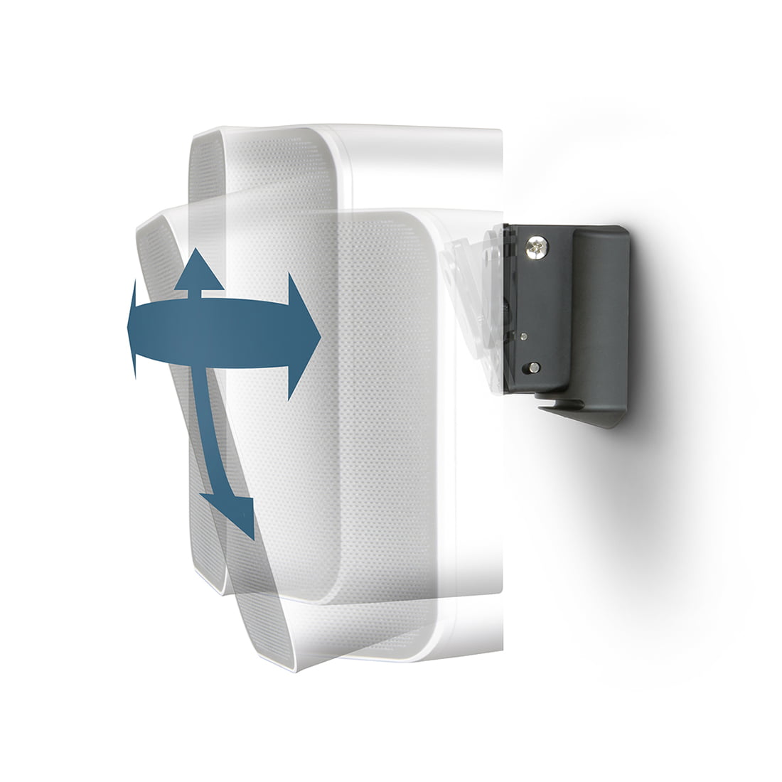 Bluesound WM100 Pulse Flex Wall Mount Bracket - Black