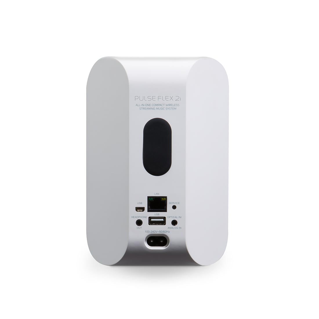 Bluesound Pulse Flex 2i Portable Wireless Multi-Room Music Streaming Speaker - White