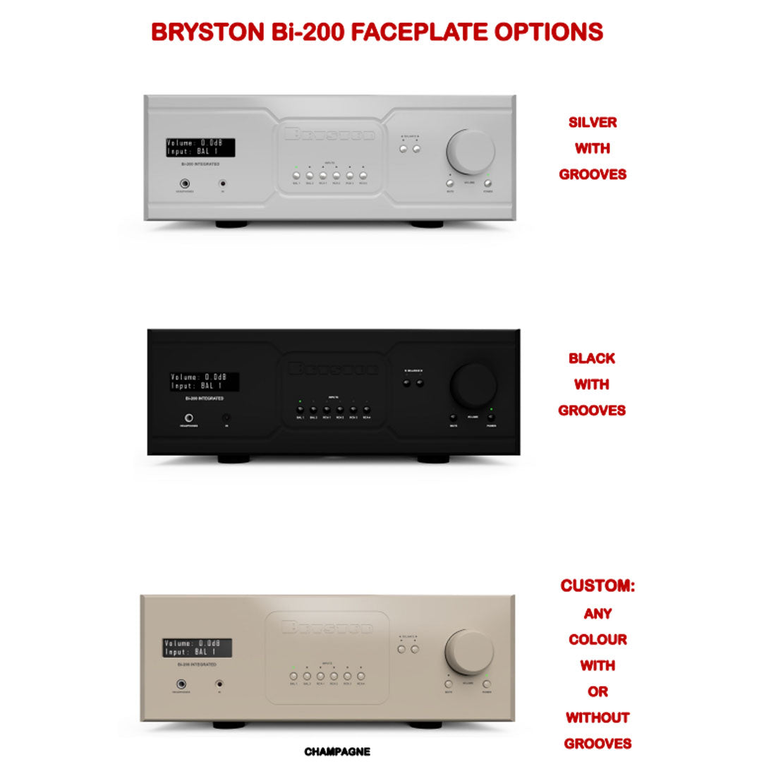 Bryston Bi-200 Integrated Amplifier