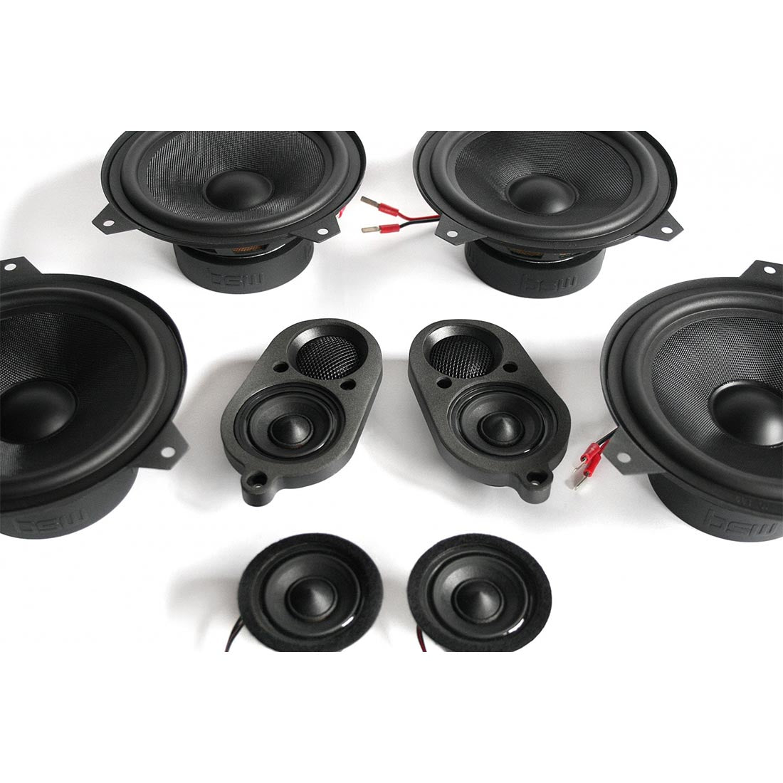 Bavsound Stage One Speaker Upgrade for Select 1997-2006 BMW E46 Coupe with Harman Kardon