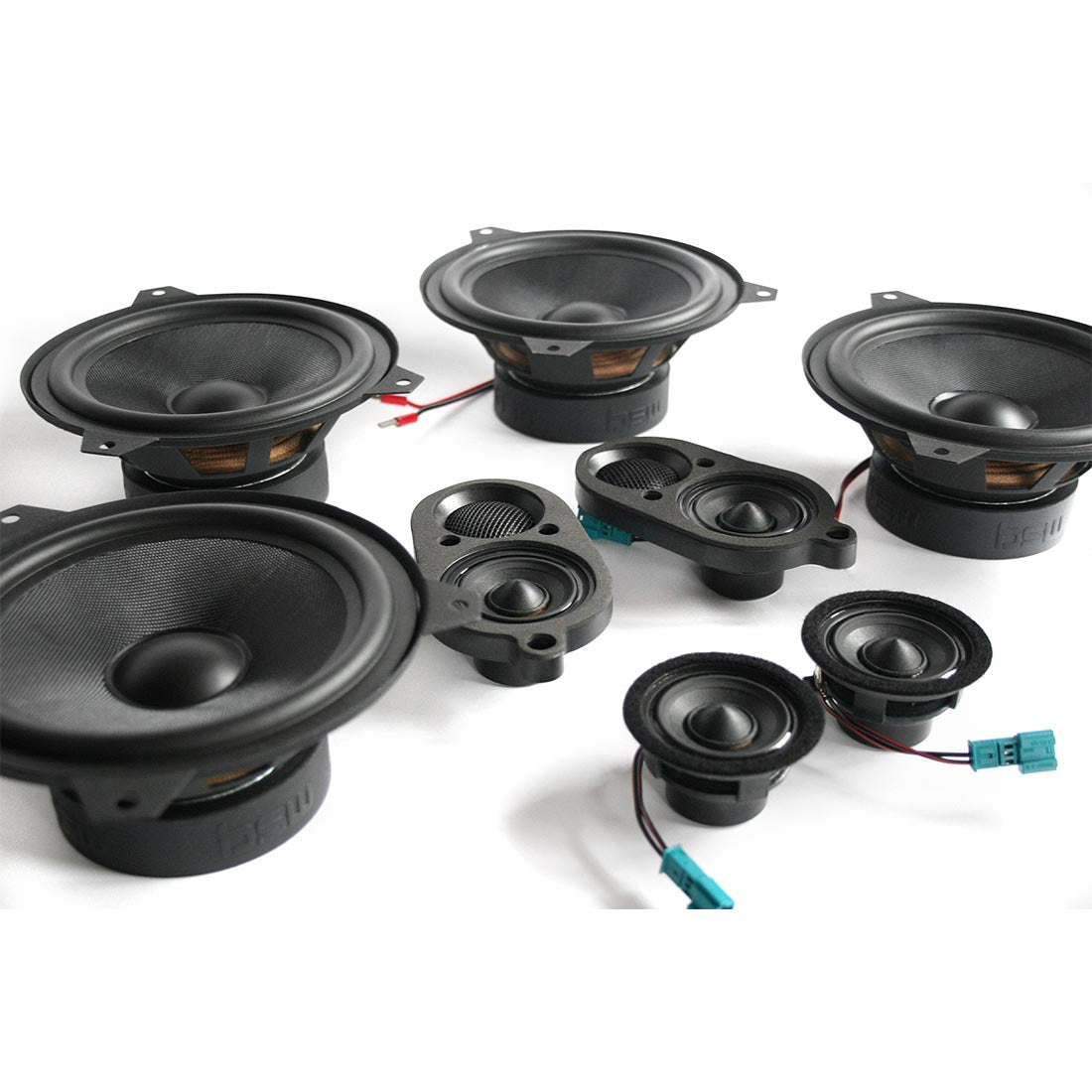 Bavsound Stage One Speaker Upgrade for Select 1997-2006 BMW E46 Coupe with Harman Kardon