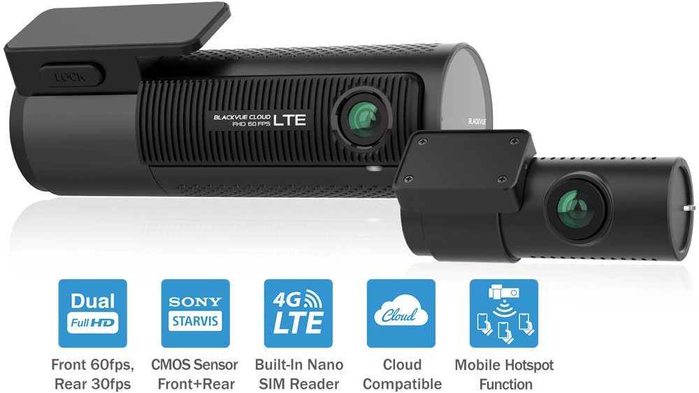 BlackVue DR750-2CH32-LTE features