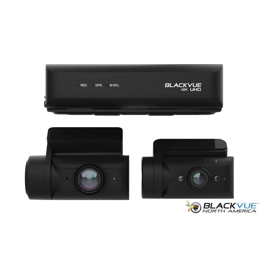 BlackVue DR970X-BOX-2CHIRPLUS 2-Channel 4K Front + 1080P Interior Dash Cam with Hidden Box Unit & 64GB MicroSD Card