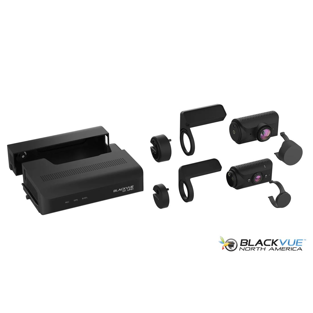 BlackVue DR970X-BOX-2CHIRPLUS 2-Channel 4K Front + 1080P Interior Dash Cam with Hidden Box Unit & 64GB MicroSD Card