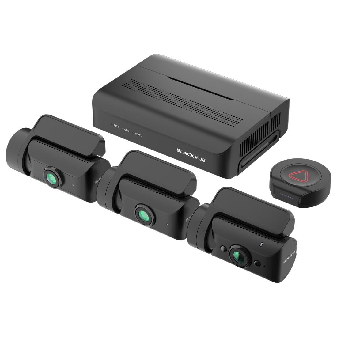 BlackVue DR770X-BOXPRO 3-Channel Customizable Dash Cam System with 1080P Front Cam & Hidden Box Unit