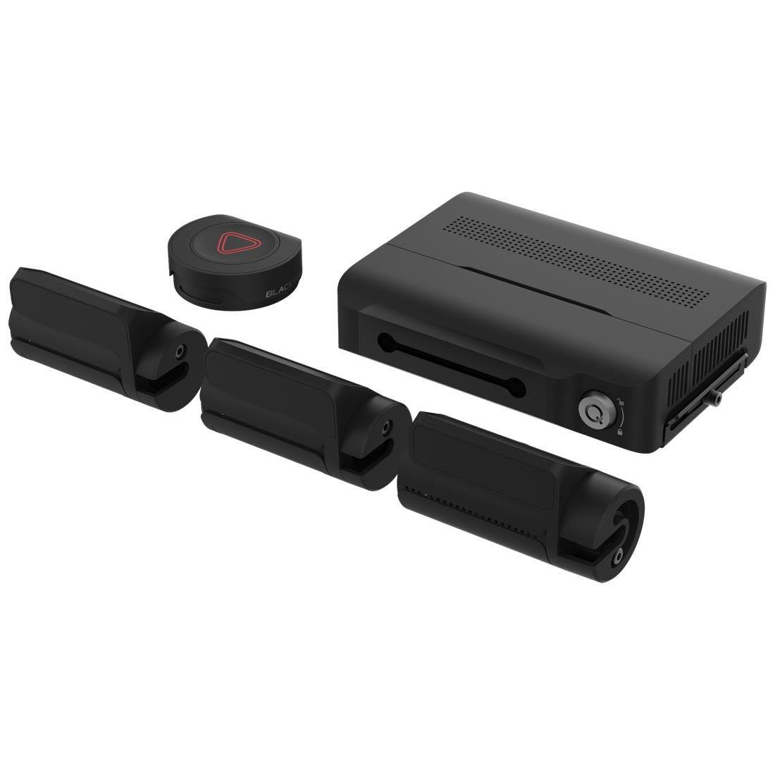 BlackVue DR770X-BOXPRO 3-Channel Customizable Dash Cam System with 1080P Front Cam & Hidden Box Unit